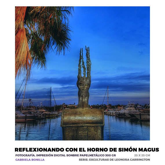 Reflexionando con el horno de Simón Magus, Gabriela Bonilla