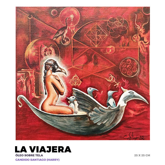 La viajera, Candido Santiago