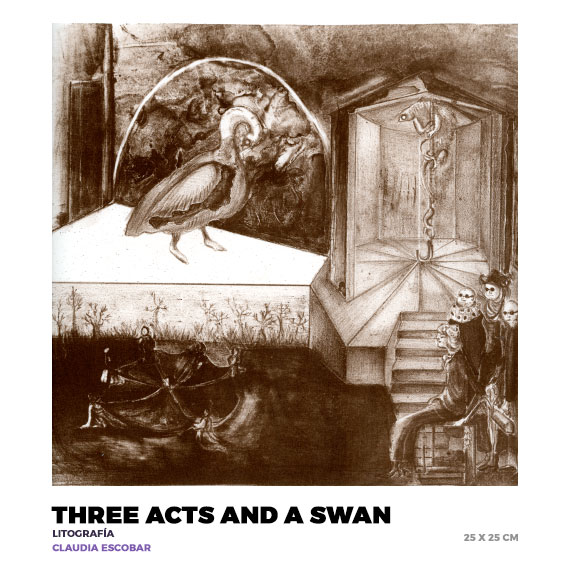 Three acts and a swan, Claudia Escobar