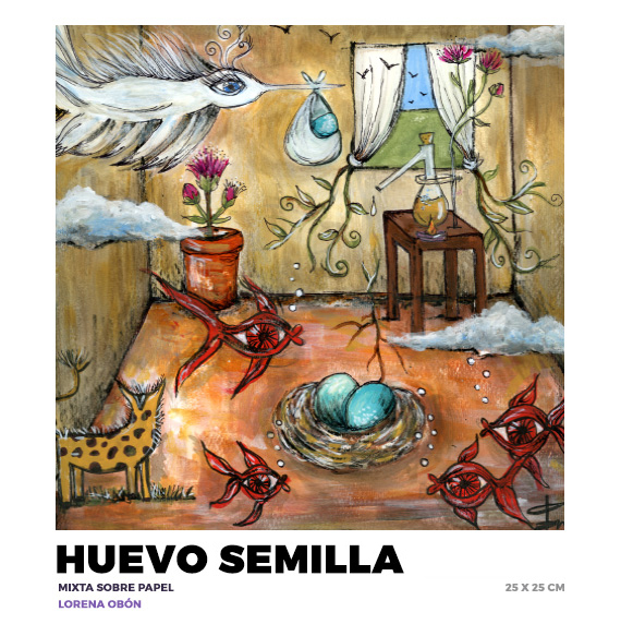 Huevo sin semilla, Lorena Obón