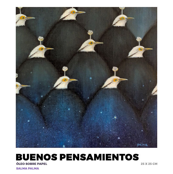 Buenos pensamientos, Sandra Palma