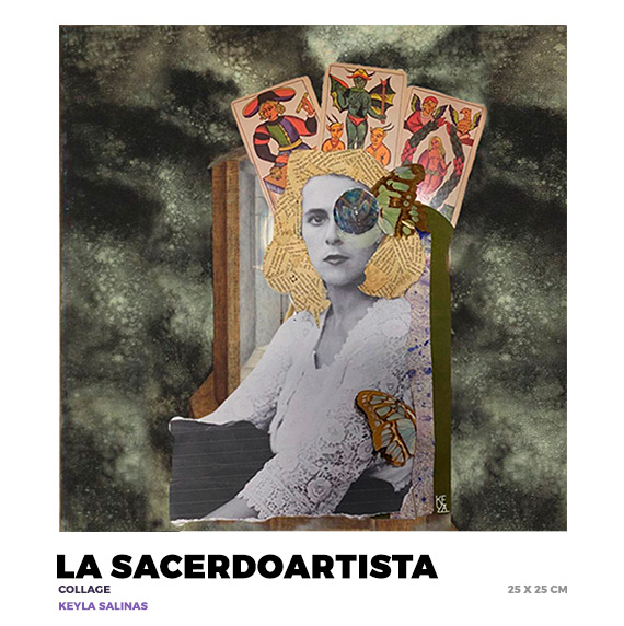 La sacerdoartista, Keyla Salinas