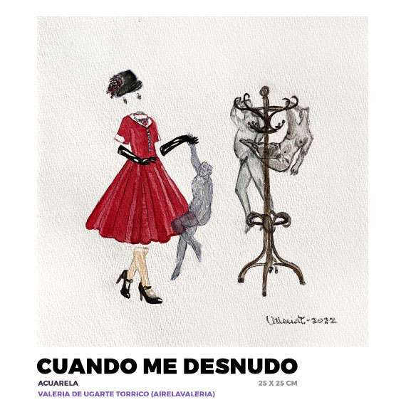 Cuando me desnudo, Valeria de Ugarte Torrico
